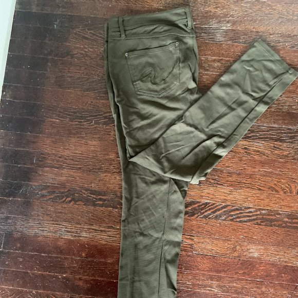 EXPRESS MID RISE FIVE POCKET LEGGINGS - Picture 1 of 2